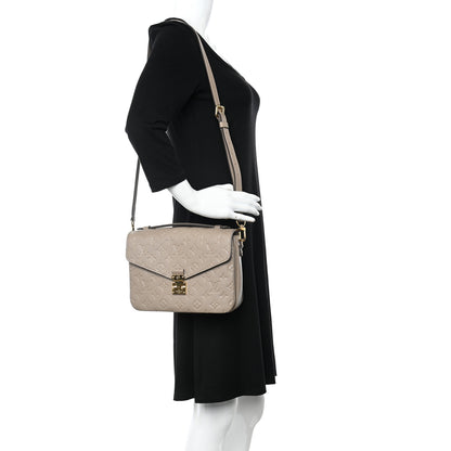 Louis Vuitton Empreinte Pochette Metis Tourterelle 2 of 10