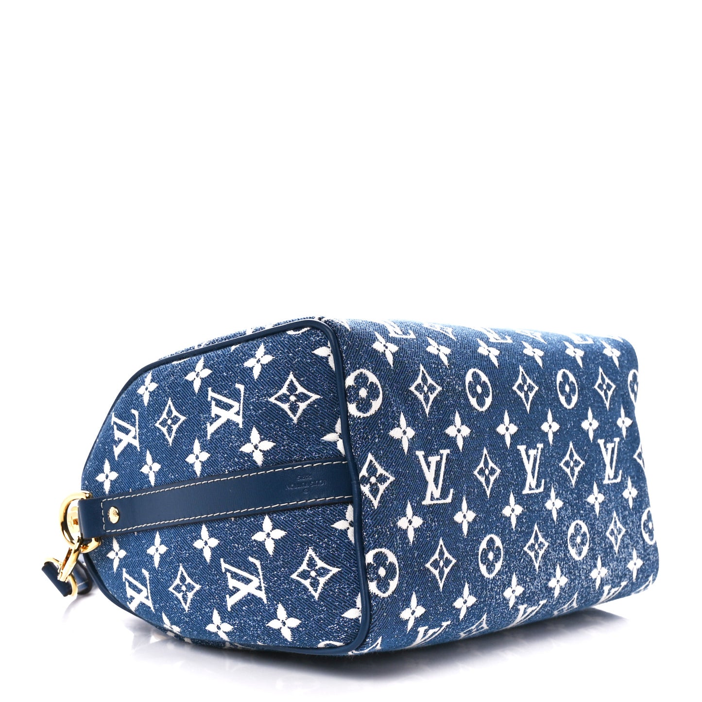 Monogram Jacquard Denim Speedy Bandouliere 25 Bleu