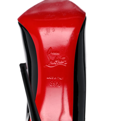 Christian Louboutin Patent So Kate 120 Pumps 38 Black 7 of 11