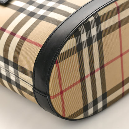 Burberry House Check Bucket Bag Black 7 of 8