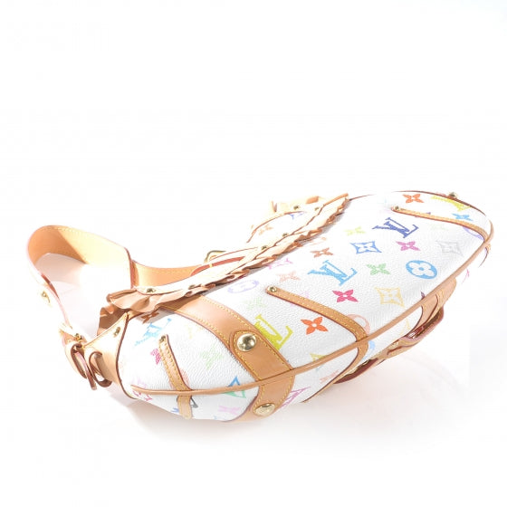 Monogram Multicolor Leonor White