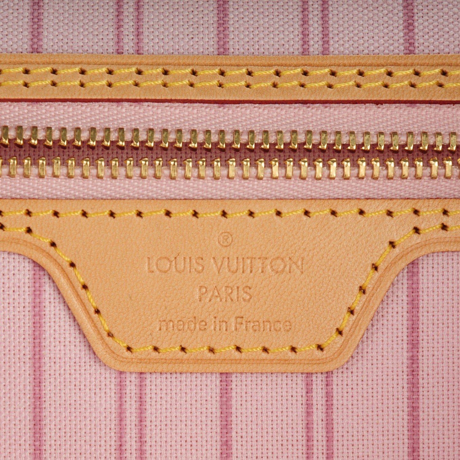 Louis Vuitton Monogram Saint Tropez V Neverfull MM Rose Ballerine 6 of 8