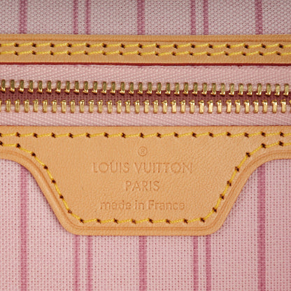 Louis Vuitton Monogram Saint Tropez V Neverfull MM Rose Ballerine 6 of 8