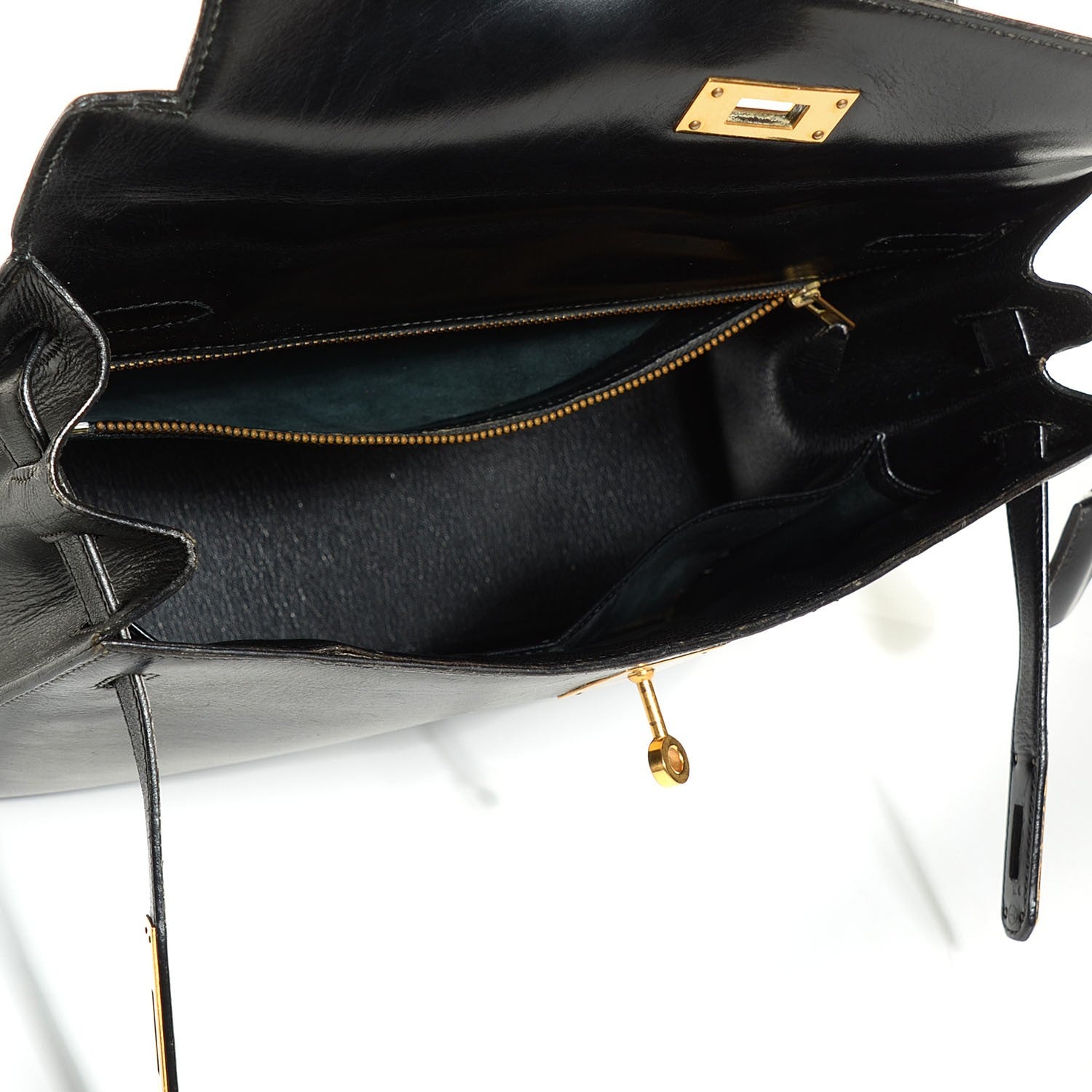 Hermes Box Kelly Sellier 32 Black 8 of 25