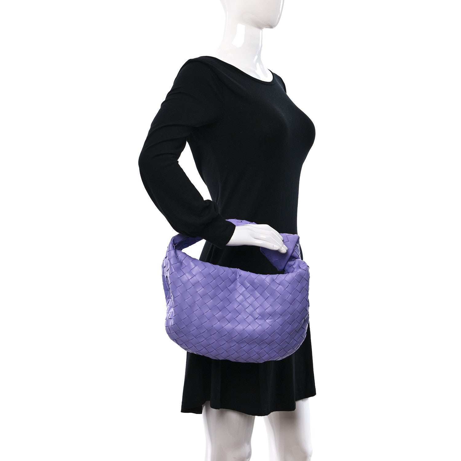 Bottega Veneta Nappa Intrecciato Teen Jodie Hobo Wisteria 2 of 12