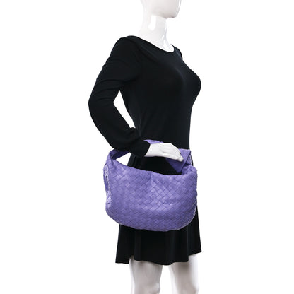 Bottega Veneta Nappa Intrecciato Teen Jodie Hobo Wisteria 2 of 12