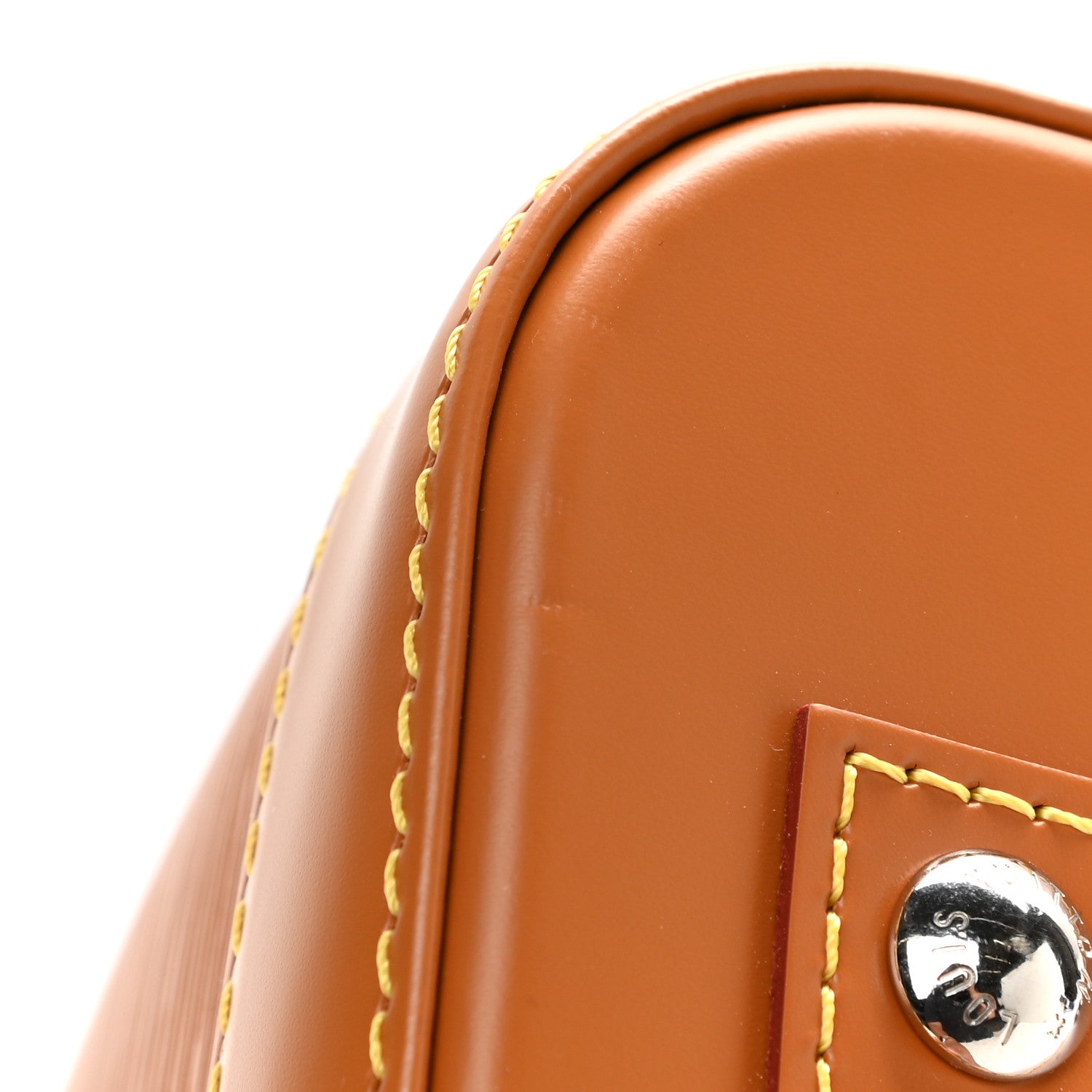 Louis Vuitton Epi Jacquard Alma BB Honey Gold 10 of 10