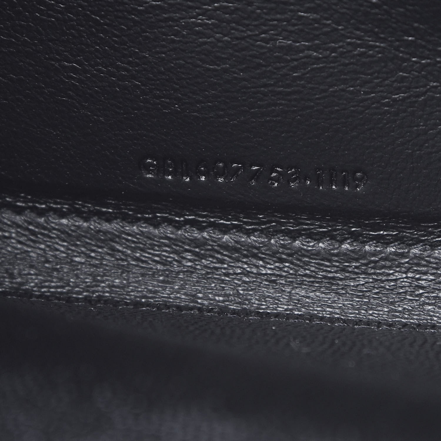 Saint Laurent Grain De Poudre Mini Uptown Crossbody Bag Black 8 of 12