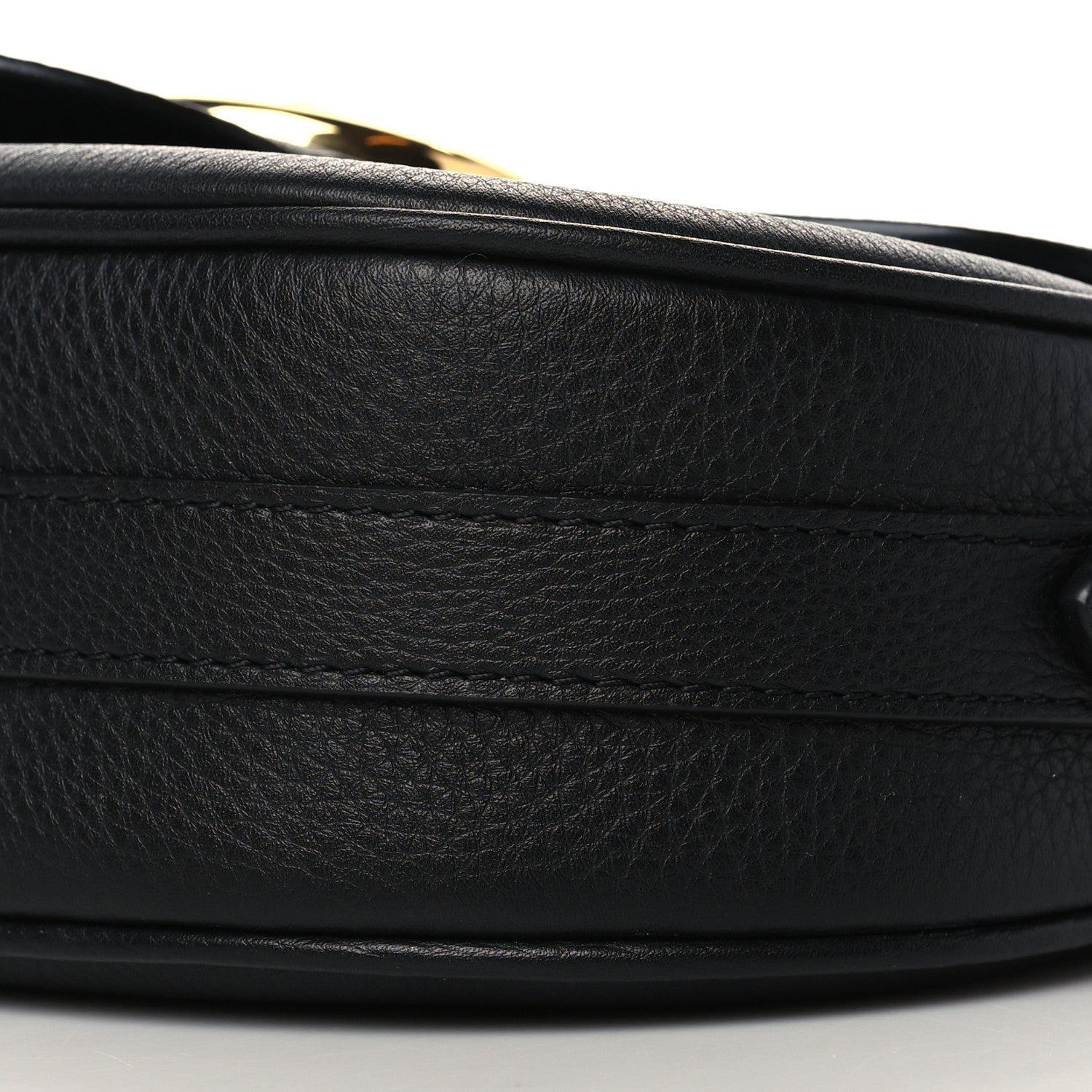 Louis Vuitton Grained Calfskin LV Pont 9 Soft MM Black 9 of 11