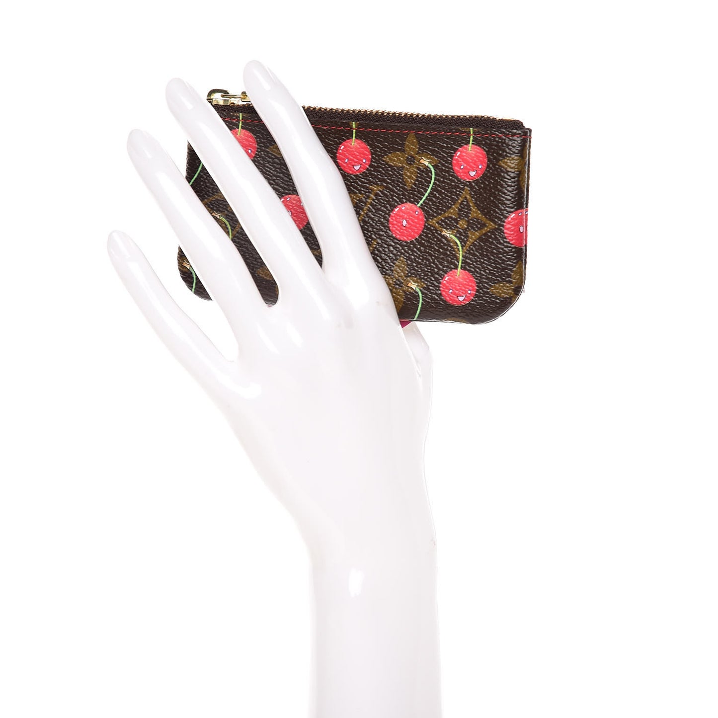 Monogram Cerises Key Pouch