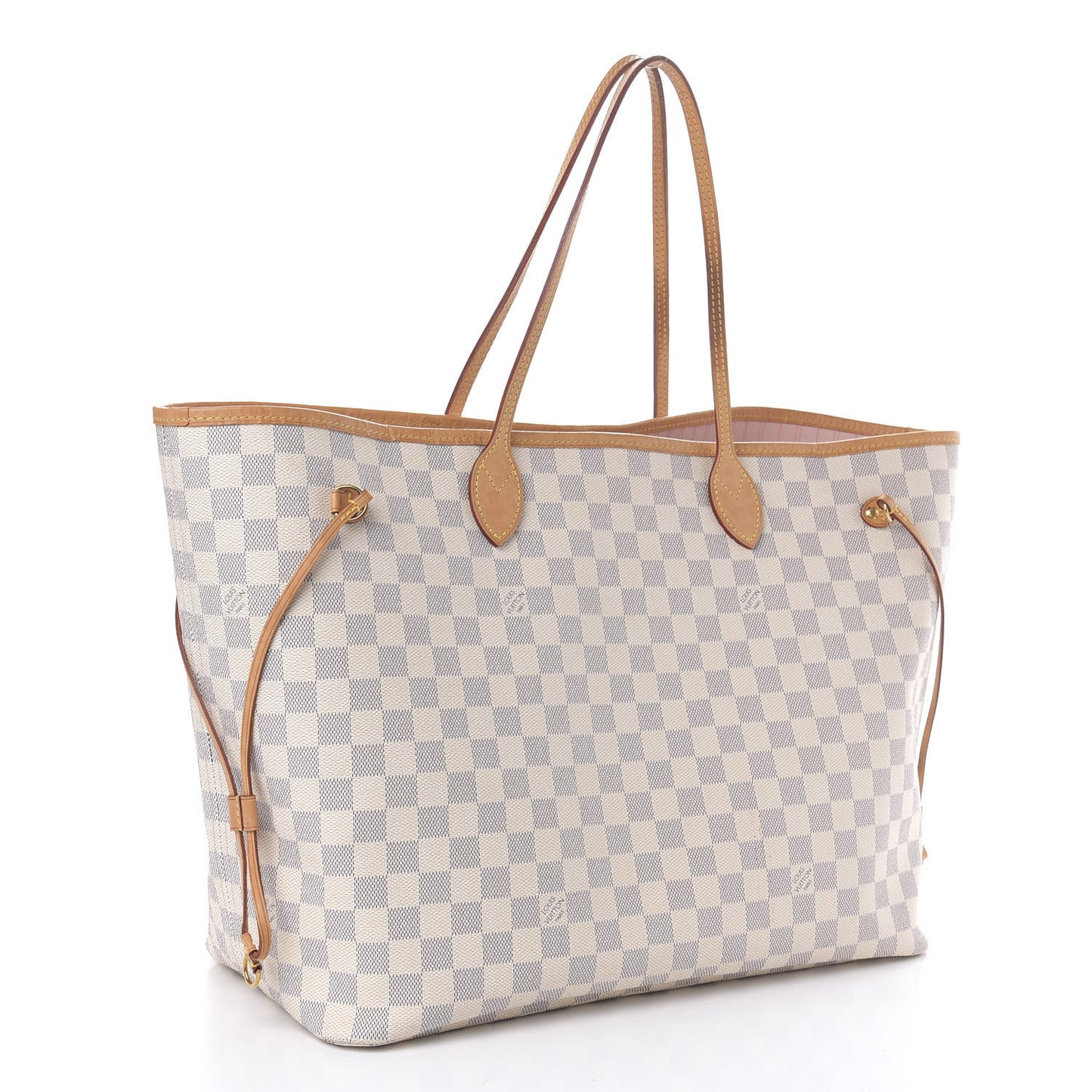 Damier Azur Neo Neverfull GM Rose Ballerine