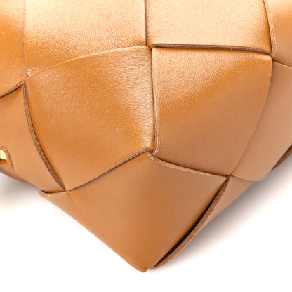 Bottega Veneta Lambskin Maxi Intrecciato Mini Cassette Camera Bag Acorn 8 of 9