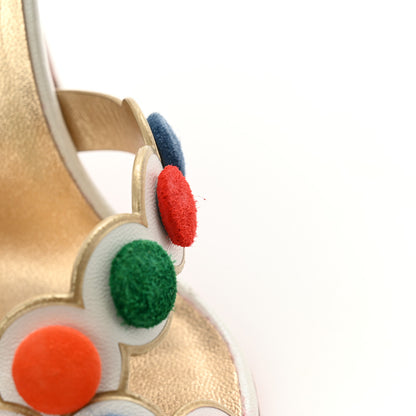 Christian Louboutin Calfskin Smartissima 100 Pumps 38.5 Multicolor 9 of 10