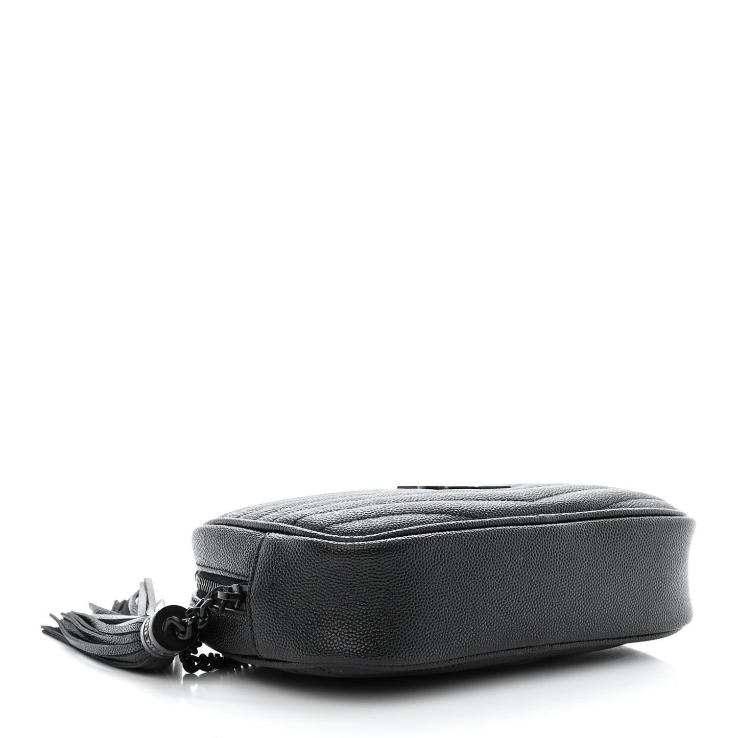 Grain De Poudre Matelasse Monogram Mini Lou Camera Bag Black