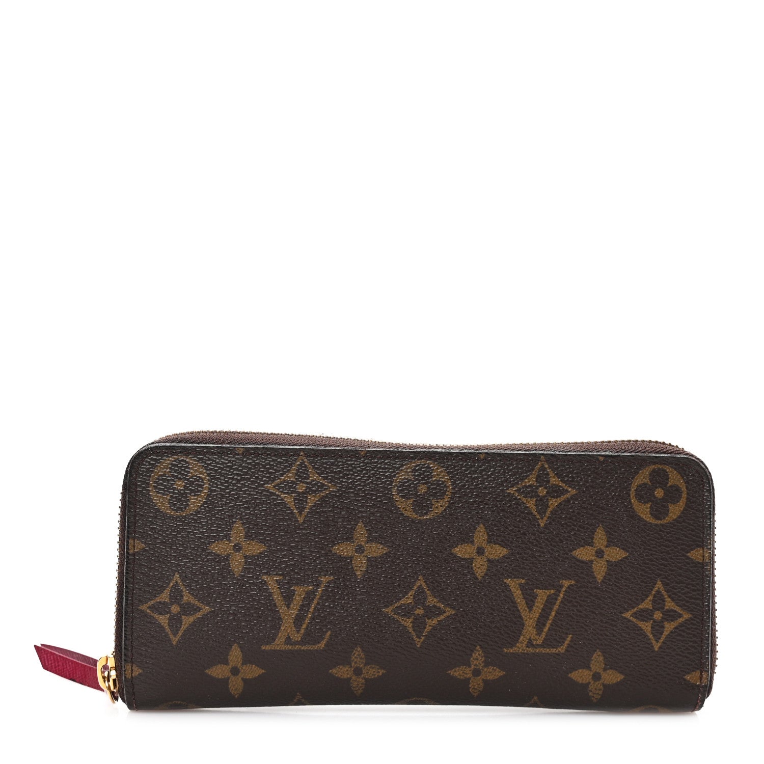 Louis Vuitton Monogram Clemence Wallet Fuchsia 1 of 7