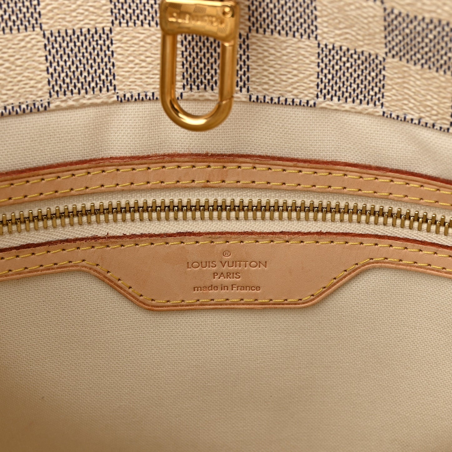 Damier Azur Beach Cabas PM