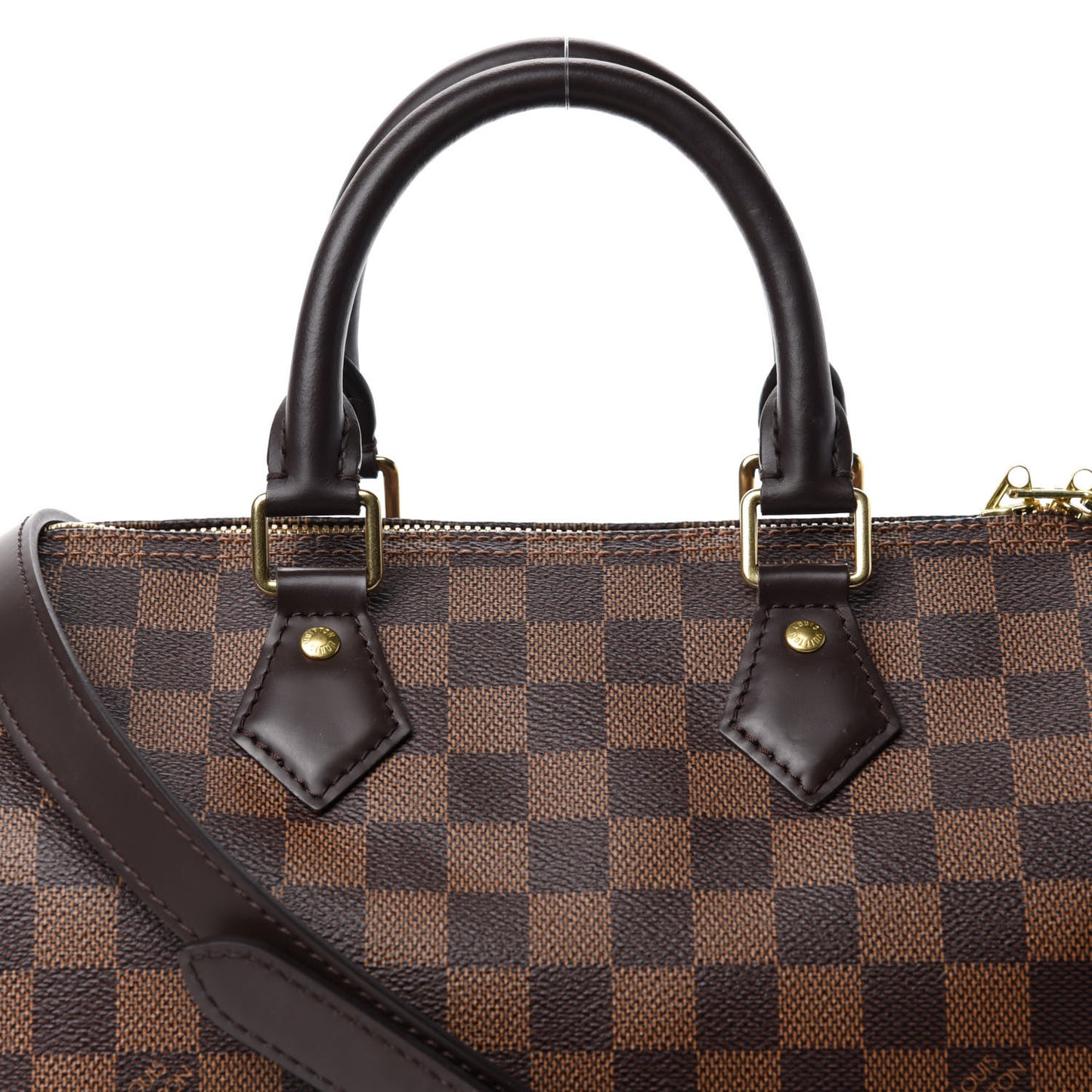 Damier Ebene Speedy Bandouliere 25