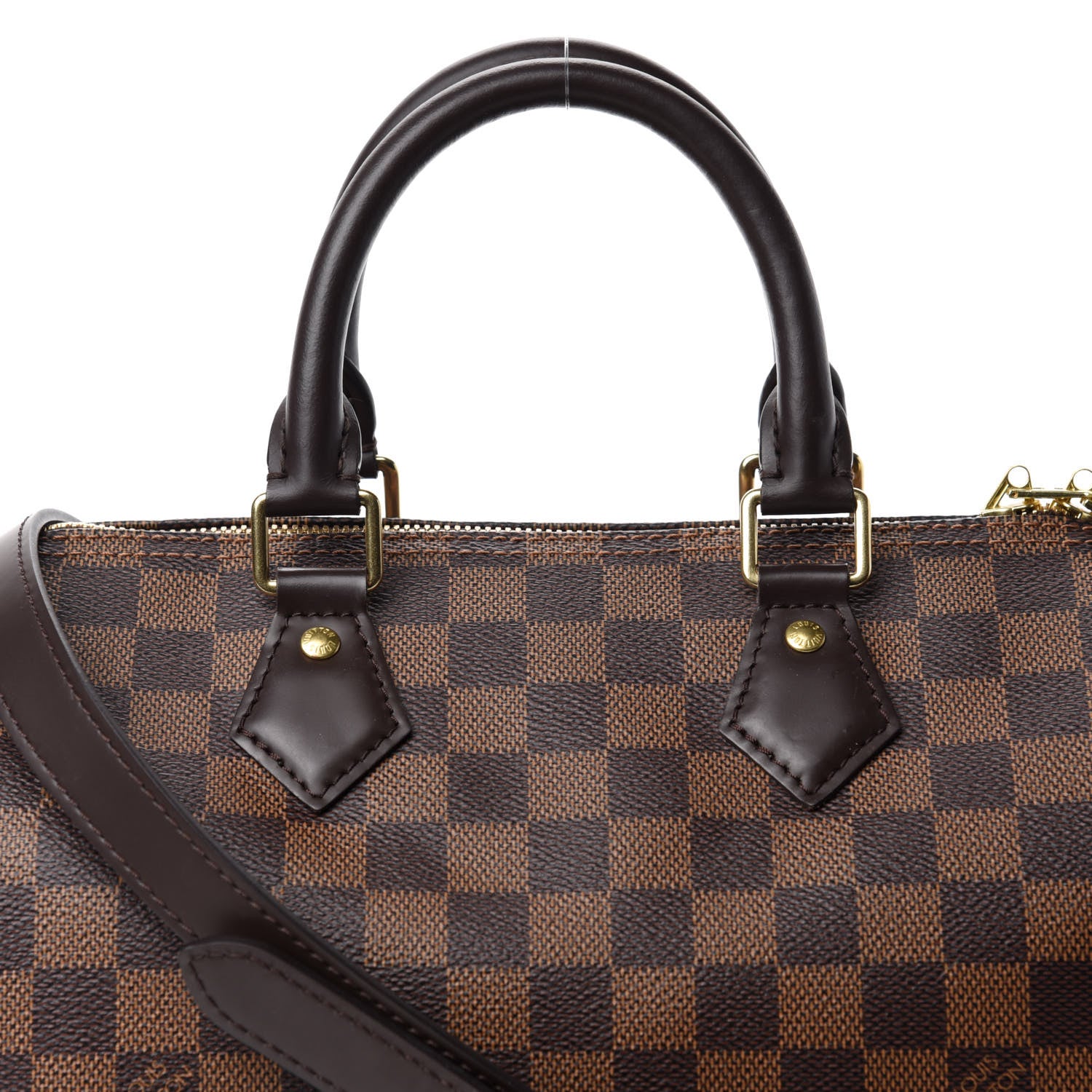 Louis Vuitton Damier Ebene Speedy Bandouliere 25 11 of 11