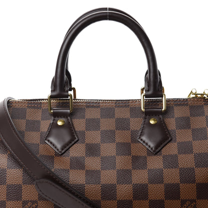 Louis Vuitton Damier Ebene Speedy Bandouliere 25 11 of 11