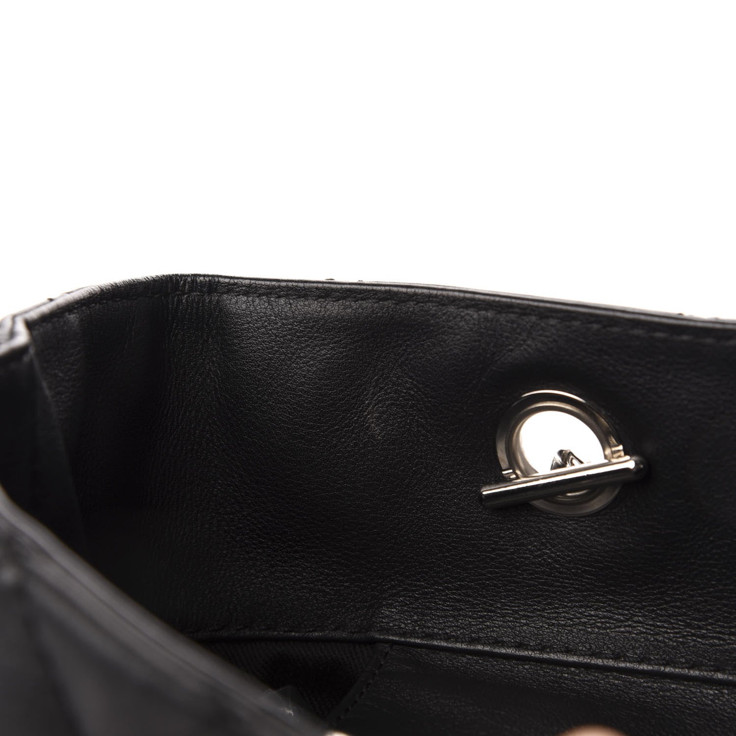 Chanel Calfskin Quilted In The Business North South Tote Black 10 of 12