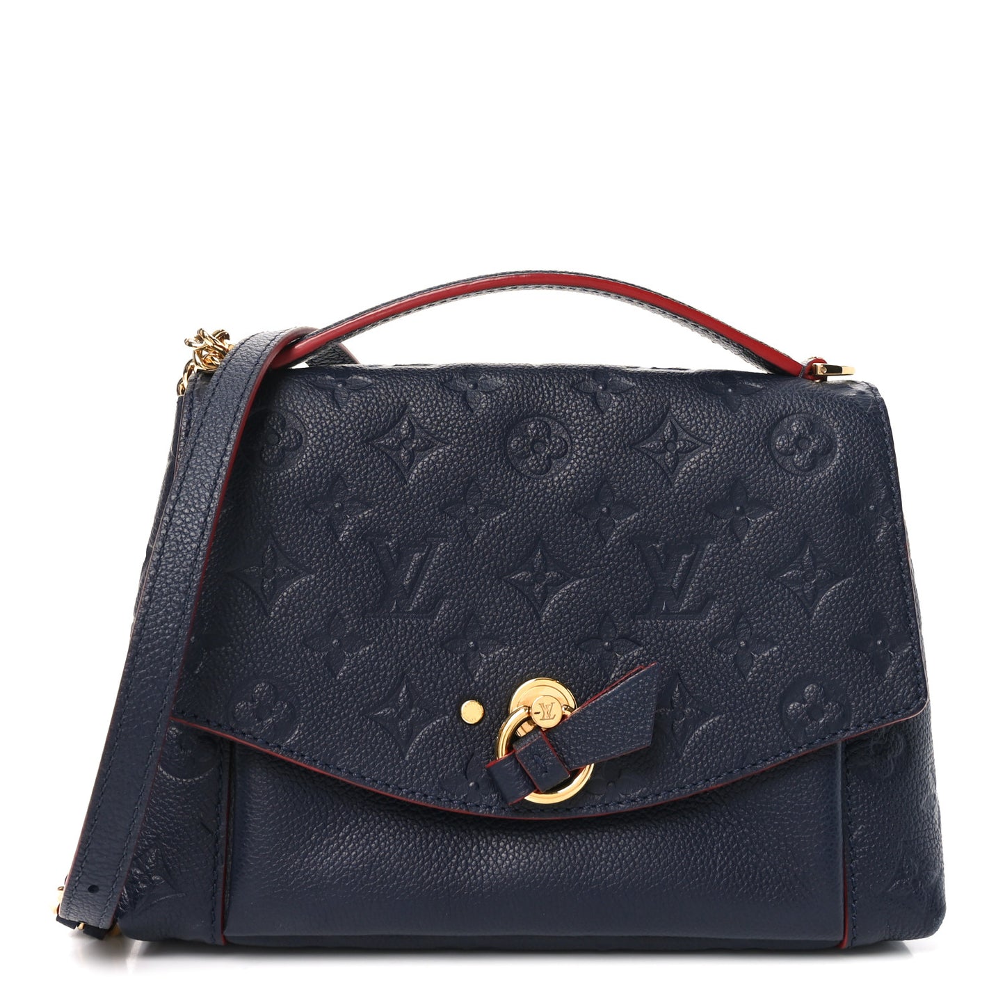 Empreinte Blanche BB Marine Rouge