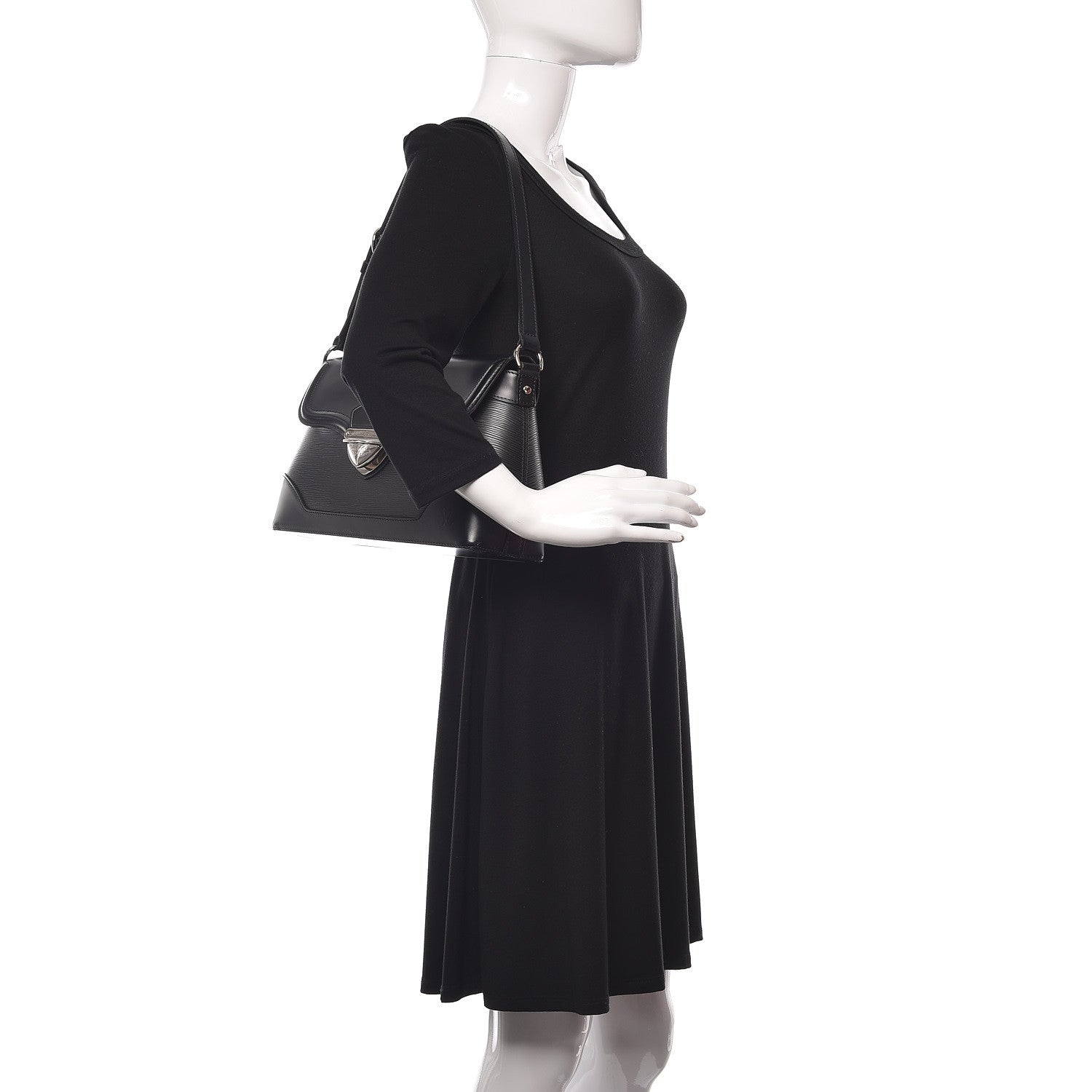 Louis Vuitton Epi Bagatelle PM Black 2 of 11