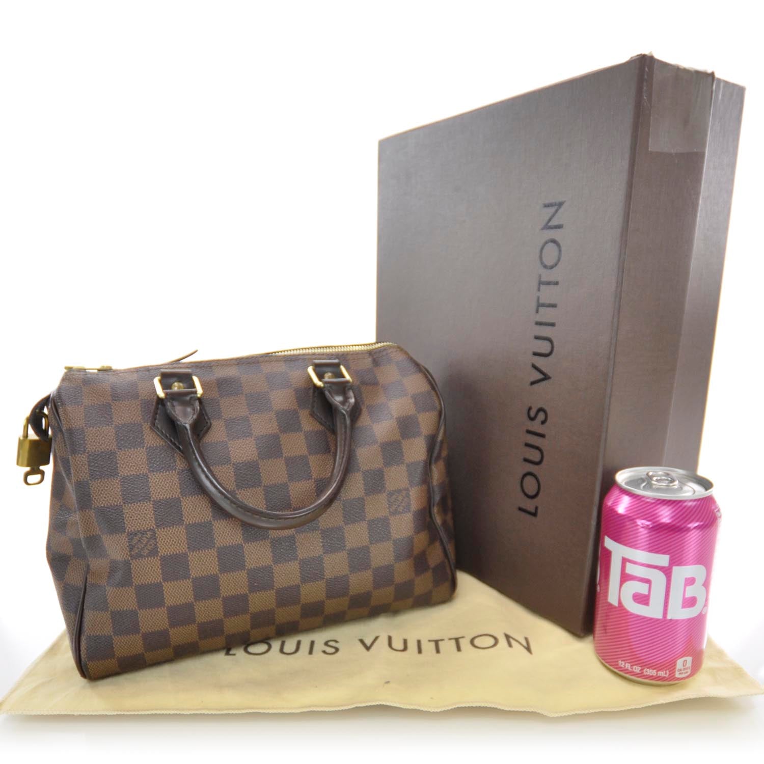 Louis Vuitton Damier Ebene Speedy 25 3 of 6