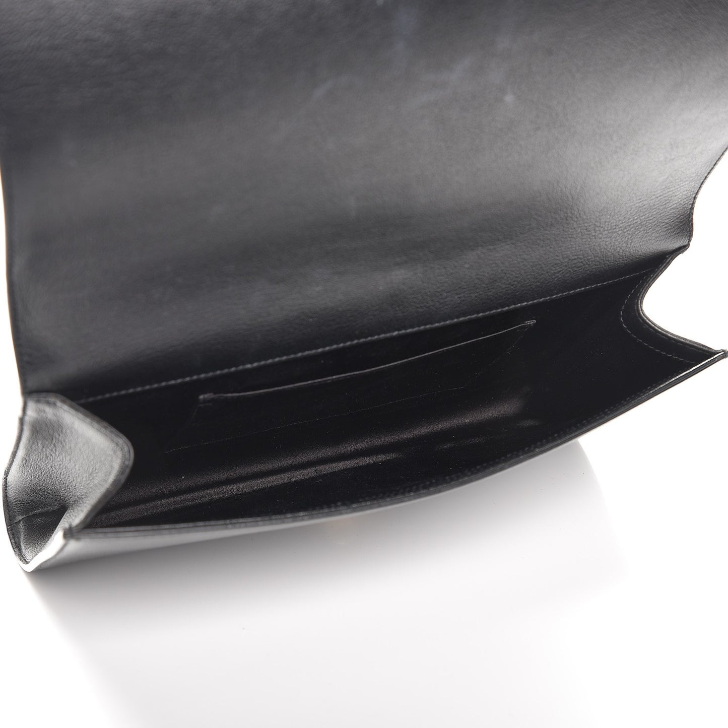 Calfskin Monogram Large Belle De Jour Clutch Black