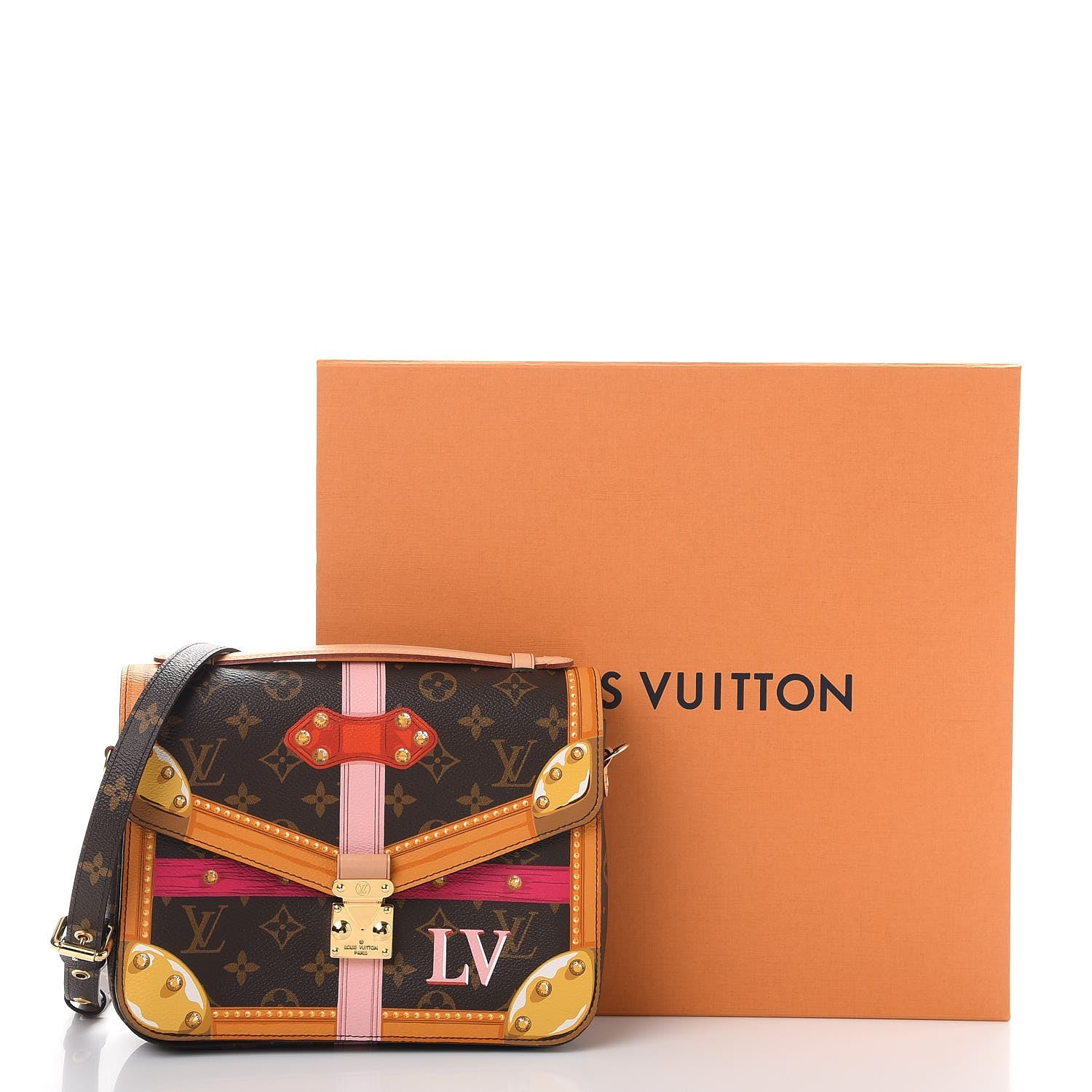 Louis Vuitton Monogram Summer Trunks Pochette Metis 8 of 8