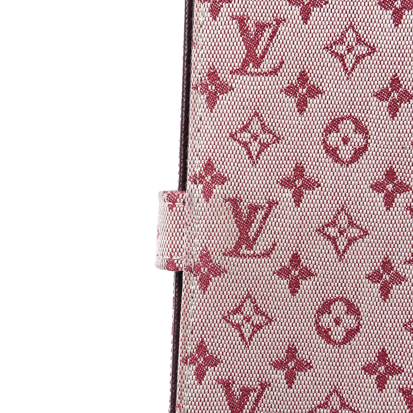 Mini Lin Small Ring Agenda Cover Cherry