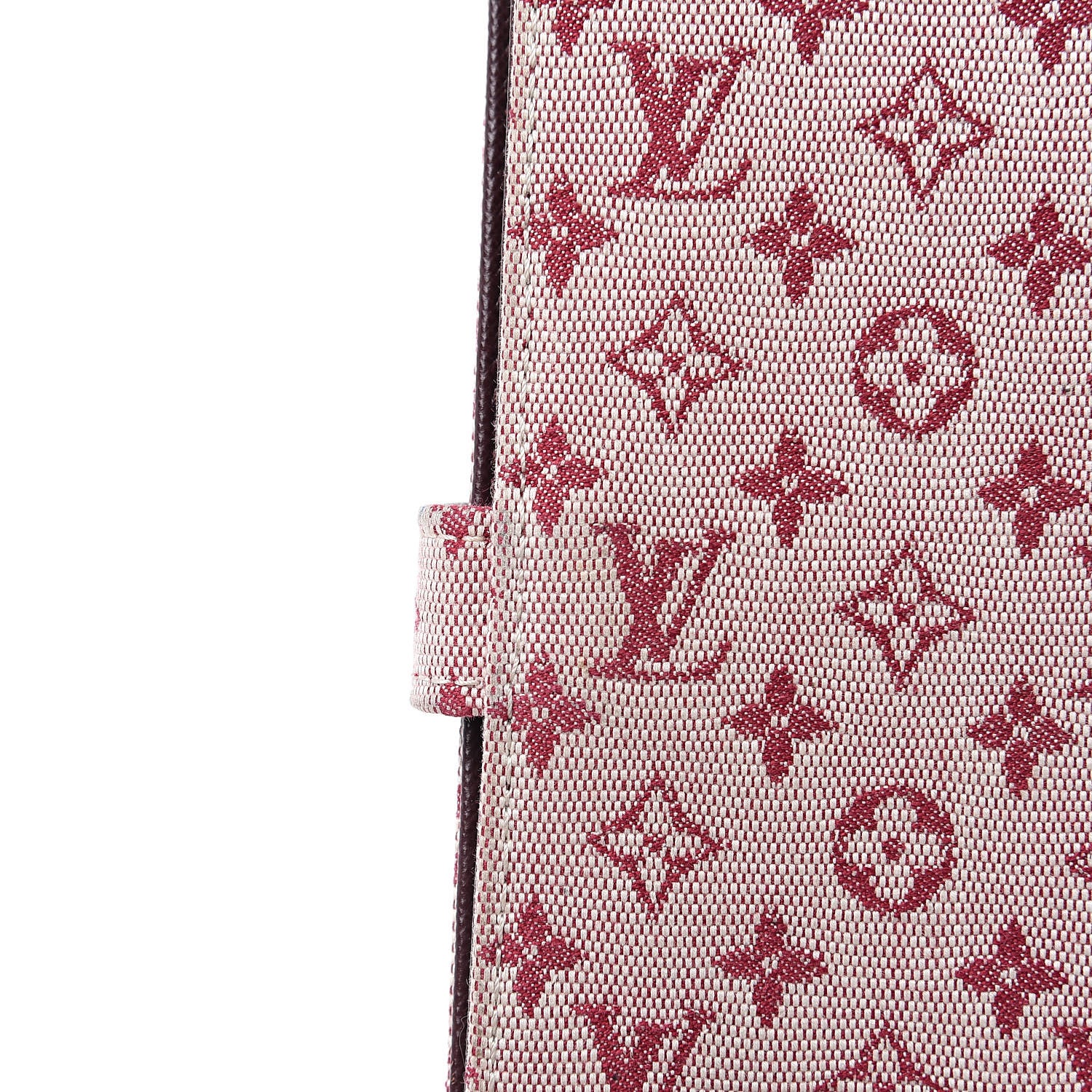 Louis Vuitton Mini Lin Small Ring Agenda Cover Cherry 10 of 14