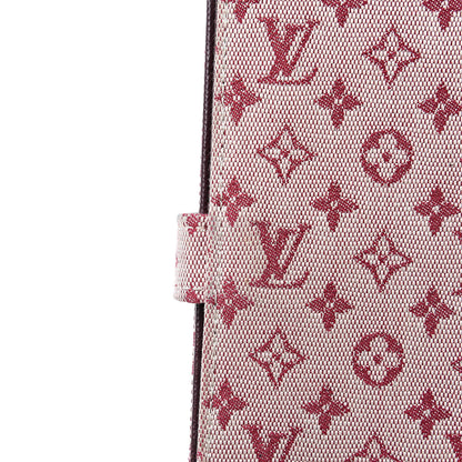 Louis Vuitton Mini Lin Small Ring Agenda Cover Cherry 10 of 14