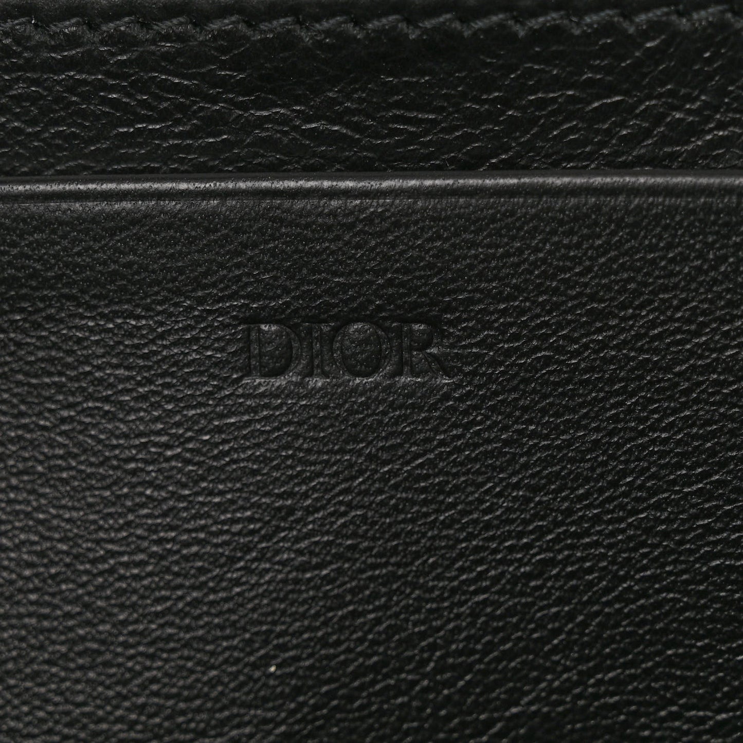 Coated Canvas CD Diamond Messenger Pouch Black