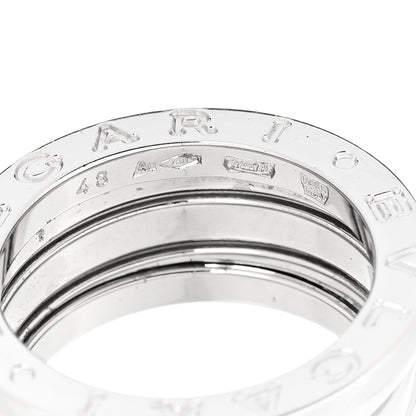 Bulgari 18K White Gold B.Zero1 Three-Band Ring 48 4.5 5 of 5
