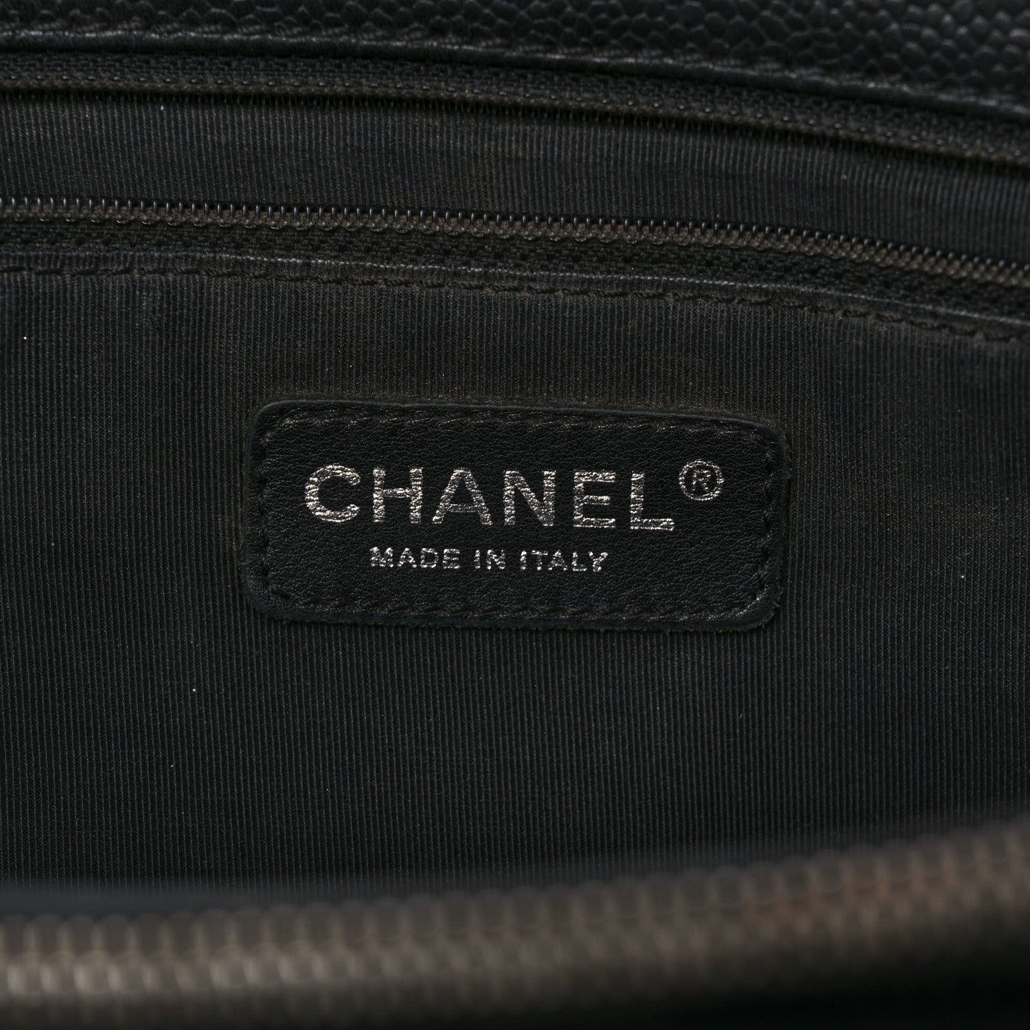 Chanel Caviar Quilted Grand Shopping Tote GST Black 6 of 16