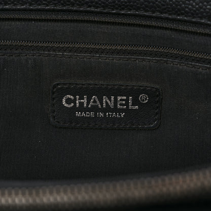 Chanel Caviar Quilted Grand Shopping Tote GST Black 6 of 16