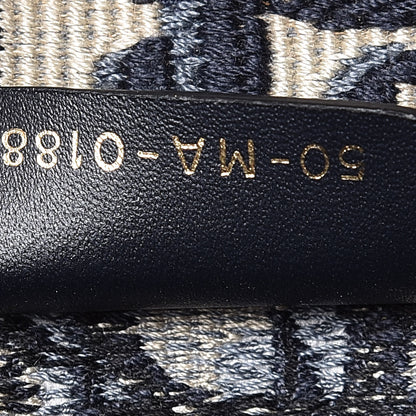 Christian Dior Oblique Book Tote Blue Multicolor 7 of 7