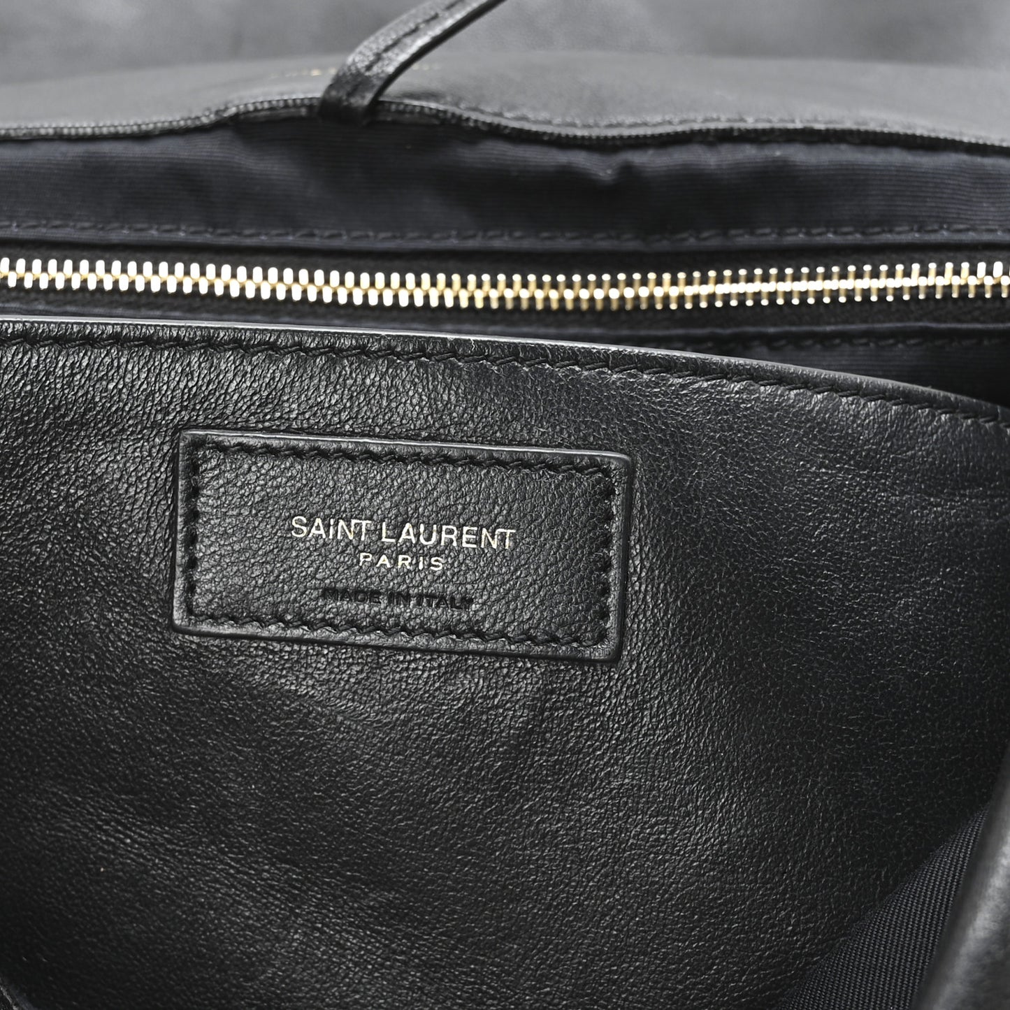 Lambskin Matelasse Monogram Large Jamie 4.3 Black