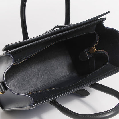 Celine Smooth Calfskin Nubuck Nano Tri-Color Luggage Bright Blue 5 of 8
