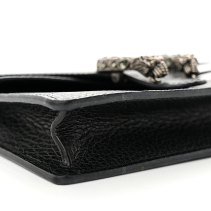Gucci Calfskin Super Mini Dionysus Shoulder Bag Black 8 of 12