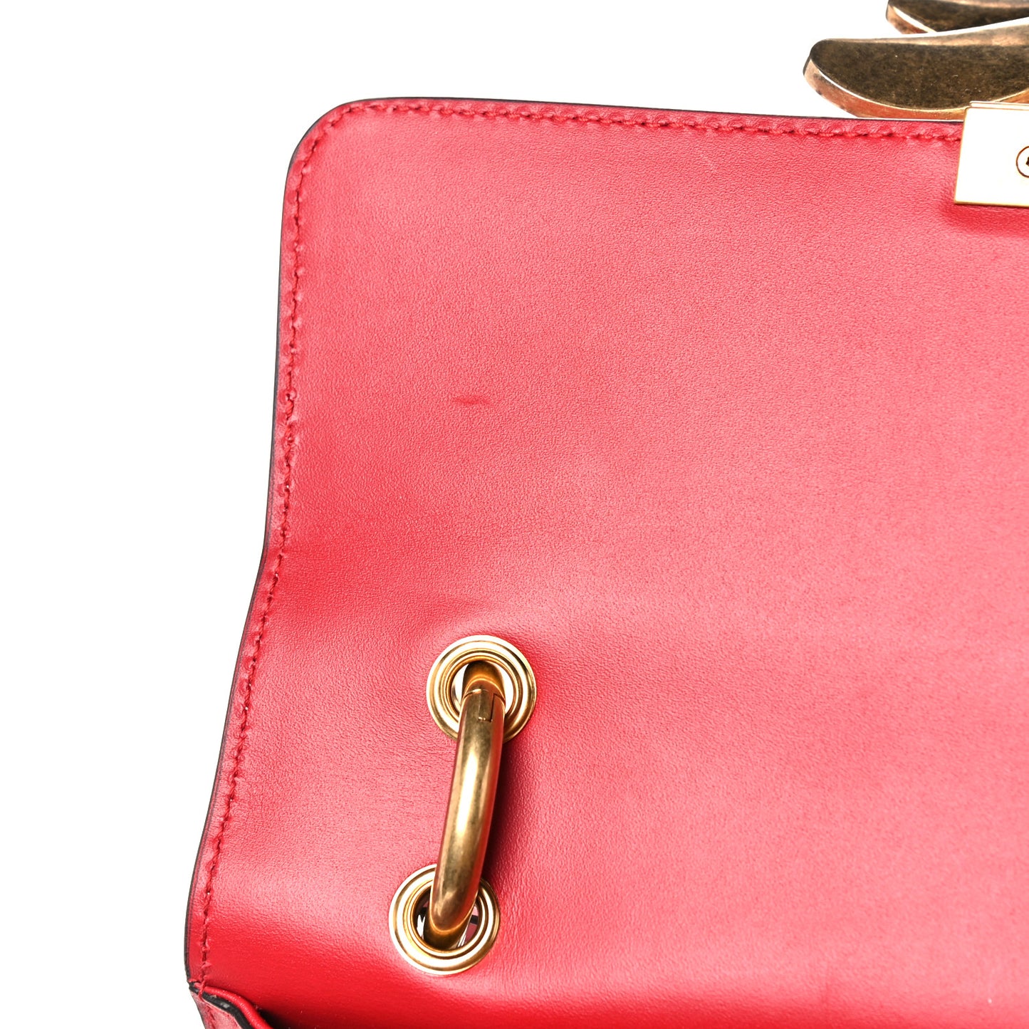 Calfskin Sylvie Web Small Queen Margaret Top Handle Bag Blue Agata Hibiscus Red Mystic White Sugar Pink