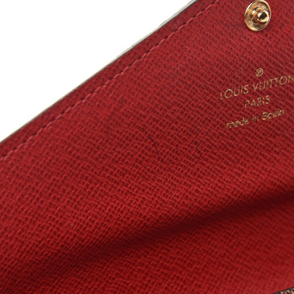 Louis Vuitton Damier Ebene Josephine Wallet Red 8 of 10