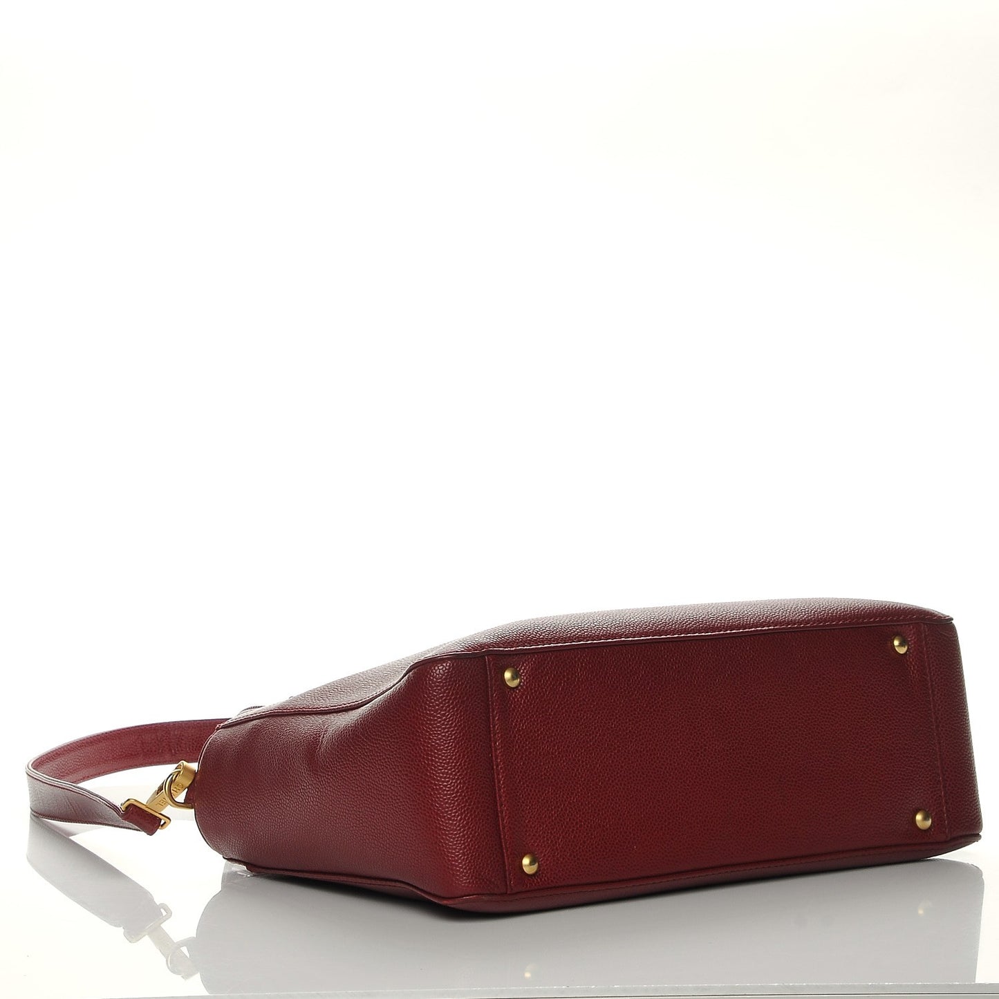 Caviar Timeless CC Shoulder Bag Red