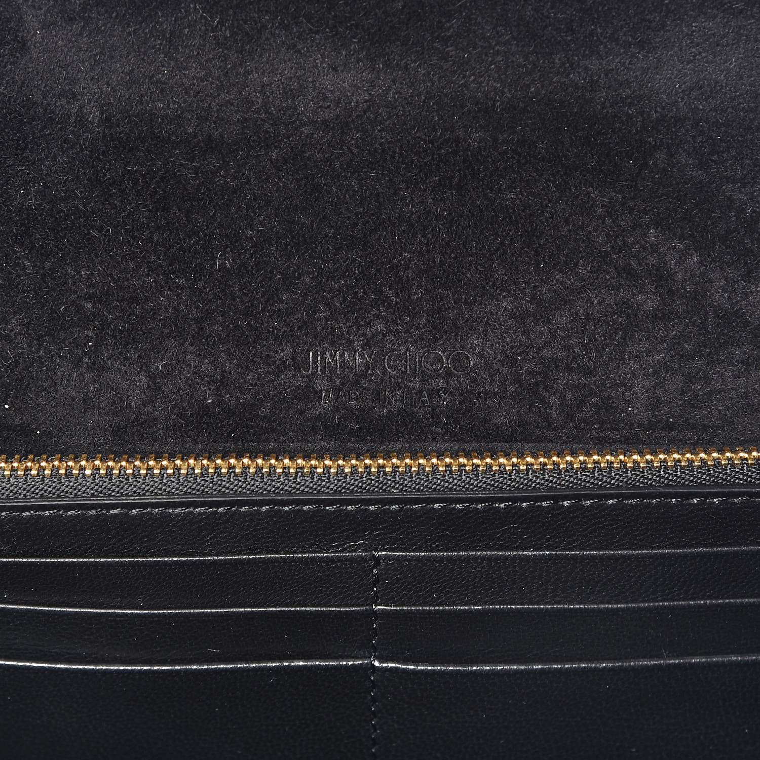 Jimmy Choo Patent Emmie Clutch Bag Black 6 of 10