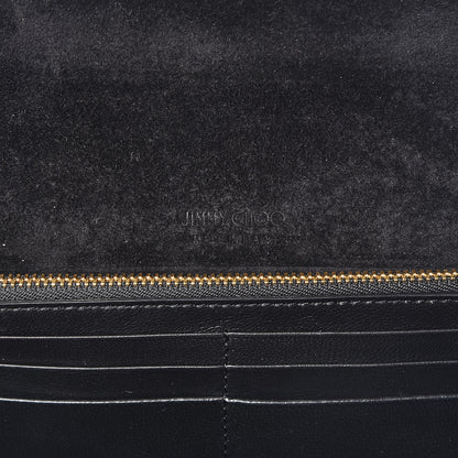 Jimmy Choo Patent Emmie Clutch Bag Black 6 of 10