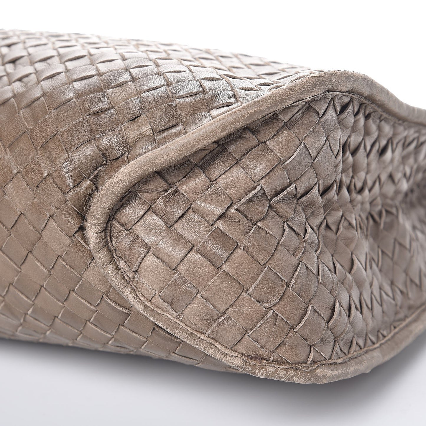 Nappa Intrecciato Oleander Shoulder Bag