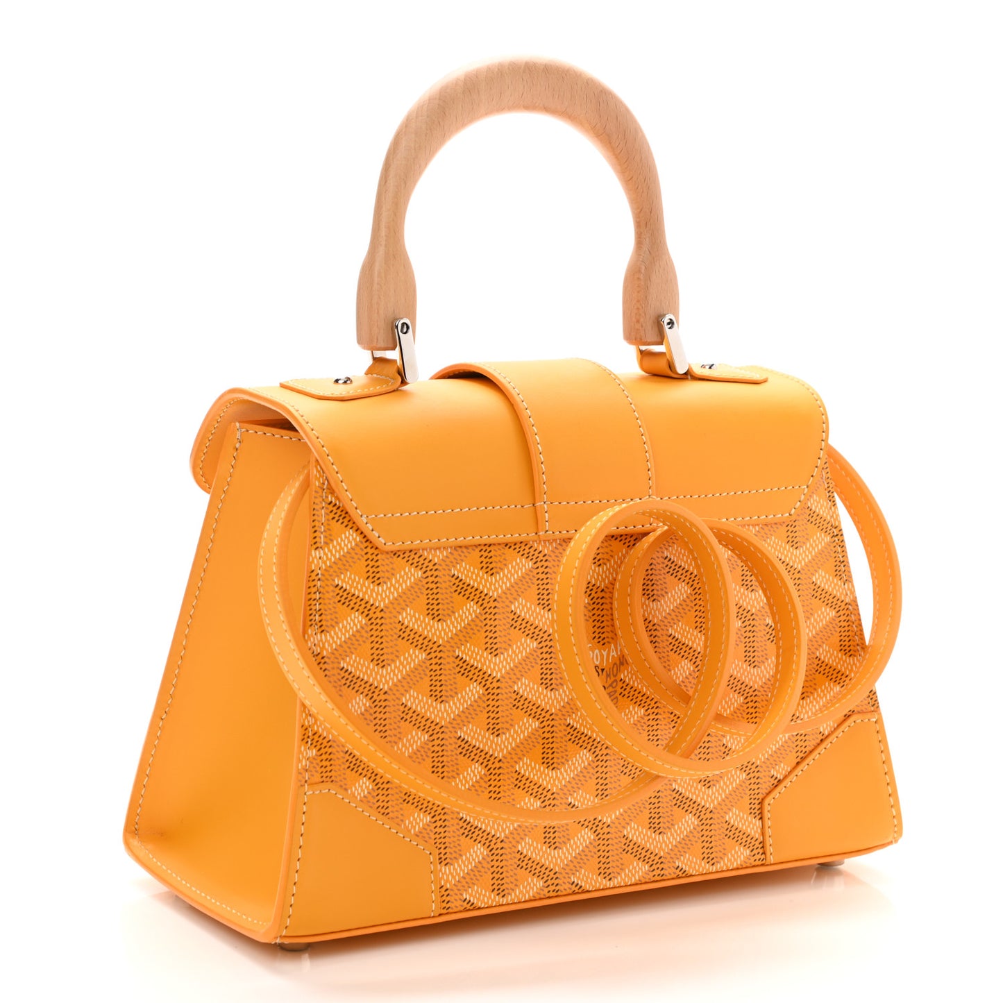 Goyardine Structure Mini Saigon Yellow