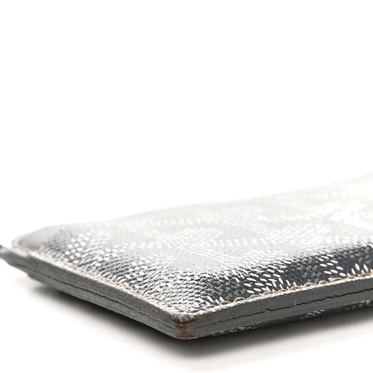 Goyardine Saint Sulpice Card Holder Grey