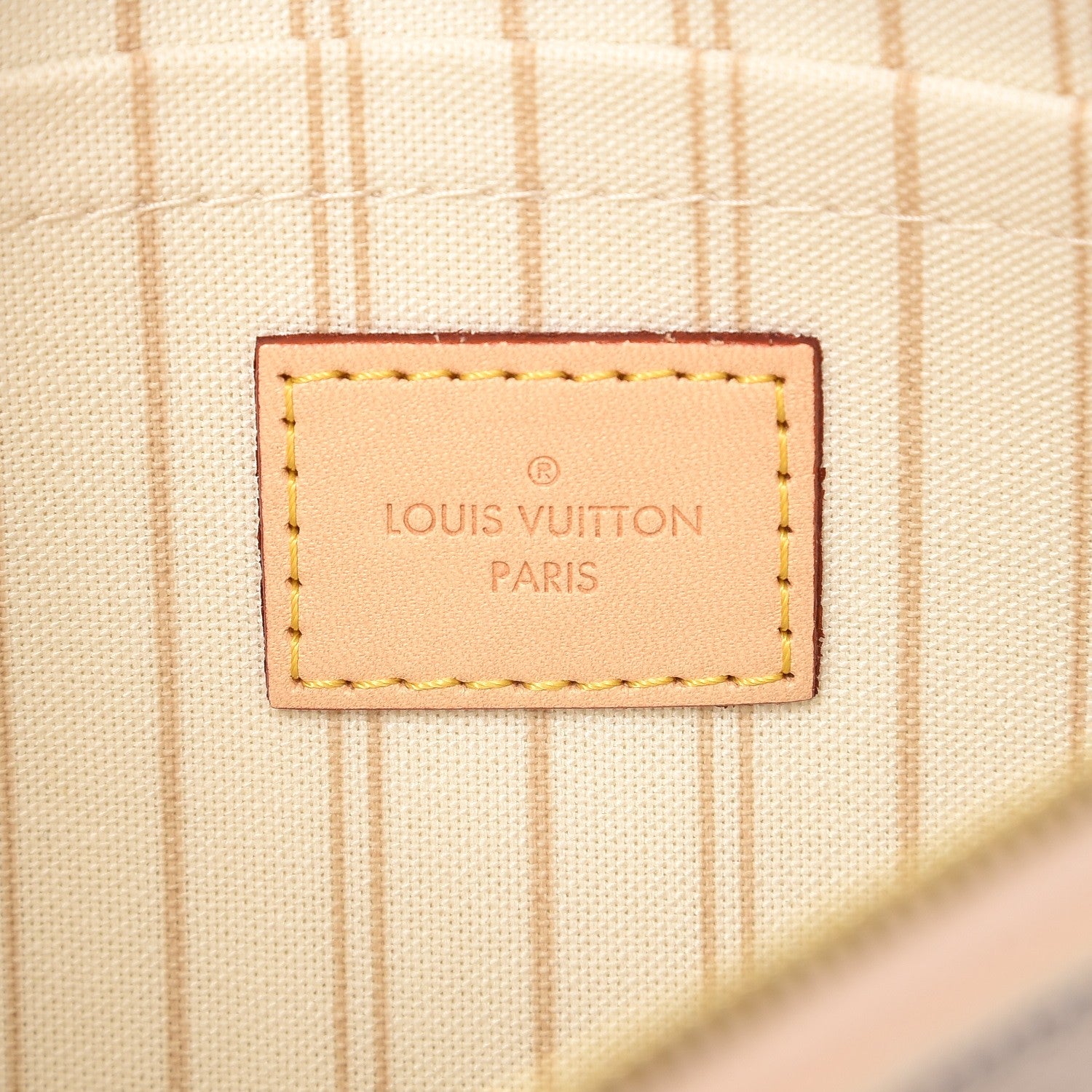 Louis Vuitton Damier Azur Neverfull MM GM Pochette 6 of 7