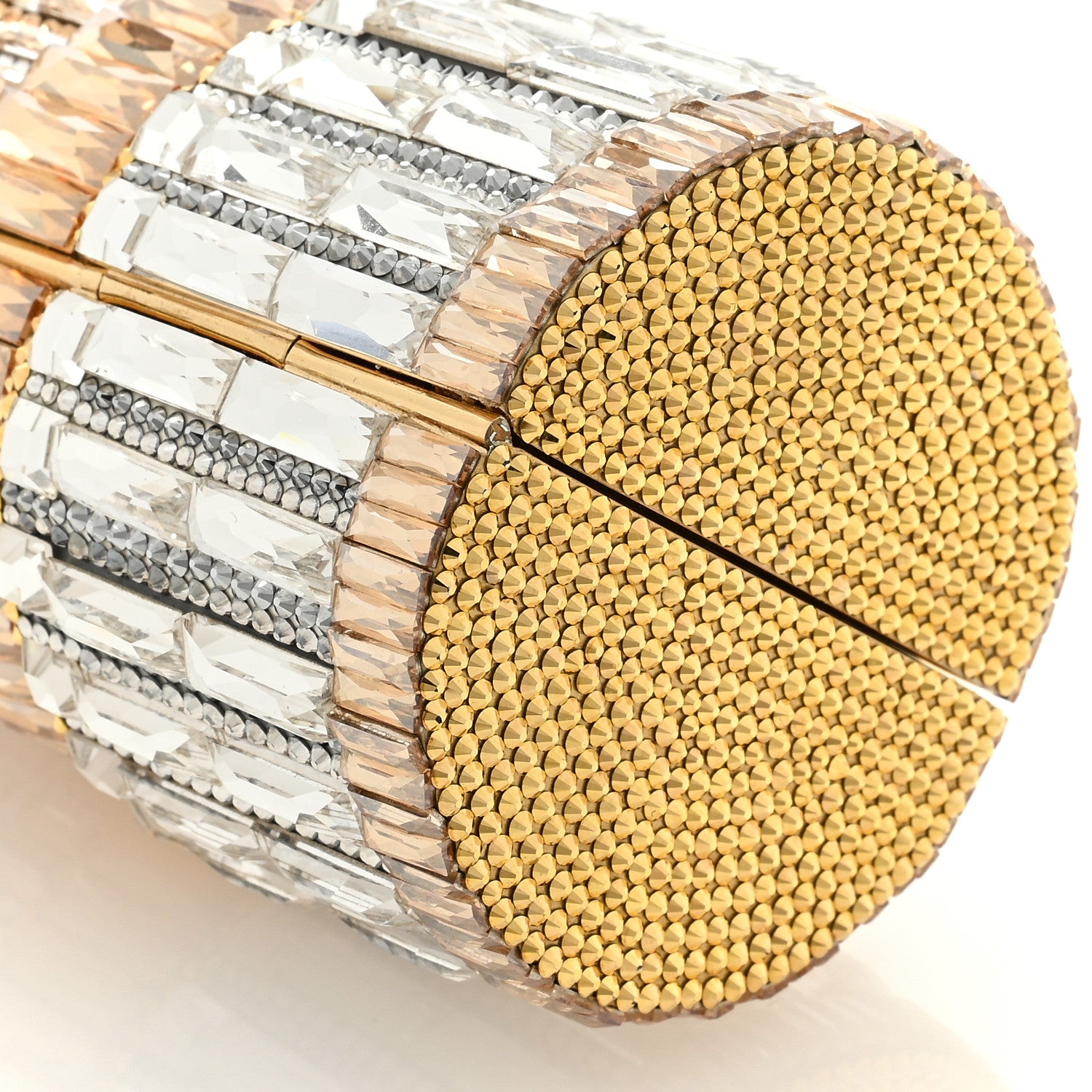 Judith Leiber Crystal Lipstick Seductress Minaudiere Clutch  Multicolor 7 of 8